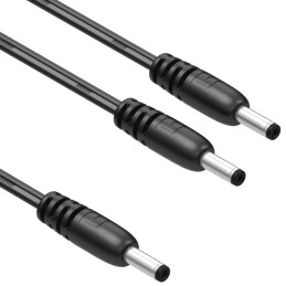 1 pcs : 10-02755 - Cable Assembly 1.35mm ID, 3.5mm OD Plug to Plug (2) Flat 1.48' (450.00mm)