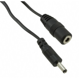 1 pcs : CA-2217 - Cable Assembly 1.35mm ID, 3.5mm OD Jack to Plug Flat 3.00' (915.00mm)