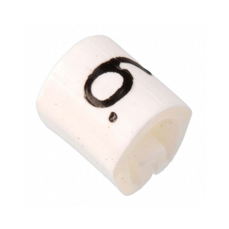 1 pcs : EC0588-000 - WIRE MARKER PUSH ON 4.5MM WHITE