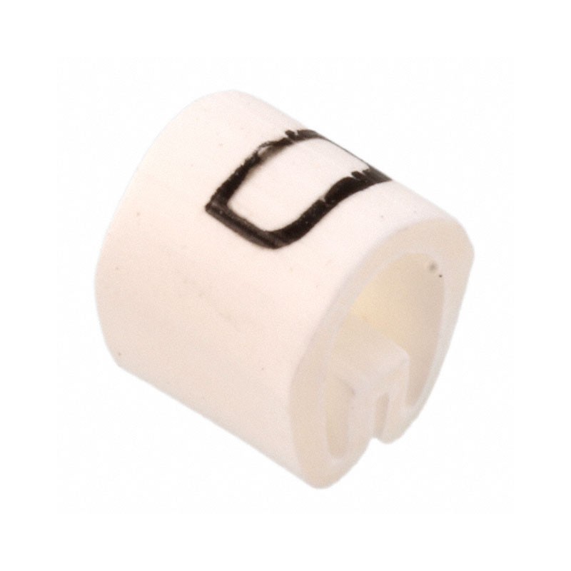 1 pcs : EC0595-000 - WIRE MARKER PUSH ON 4.5MM WHITE