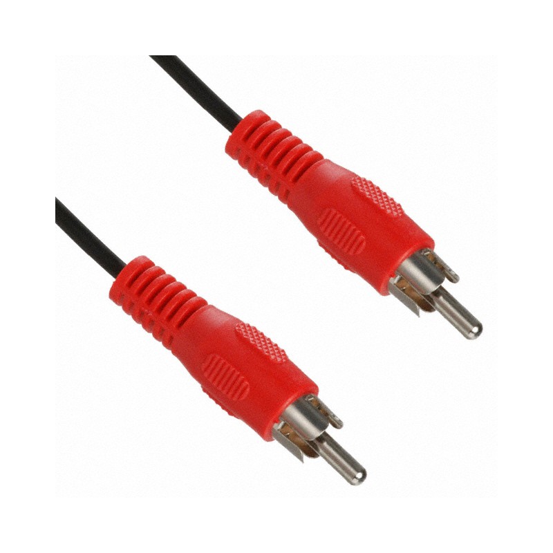 1 pcs : AK-AV200 - Cable Mono Phono (RCA) Plug To Phono (RCA) Plug 4.9' (1.50m)