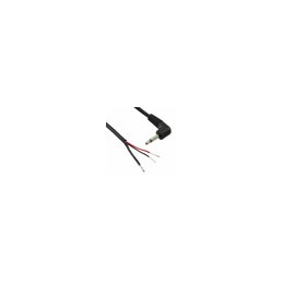 1 pcs : CA-2206 - Cable Mono Phone Plug, 3.5mm (1/8'), Right Angle To Cable (Round) 6.0' (1.83m)