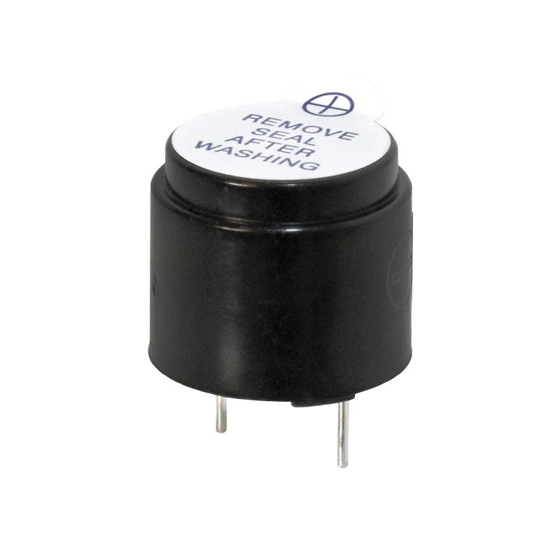 1 pcs : CMI-1614-1285T - Buzzers Indicator, Internally Driven Magnetic 12 V 30mA 2.2kHz 85dB @ 12V, 10cm Through Hole PC Pins