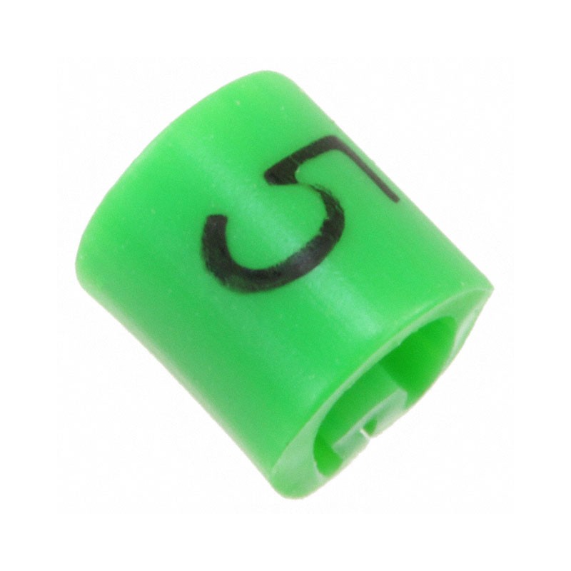 1 pcs : EC0578-000 - WIRE MARKER PUSH ON 4.5MM GREEN