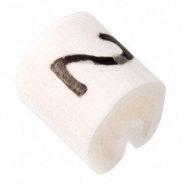 1 pcs : EC0584-000 - WIRE MARKER PUSH ON 4.5MM WHITE