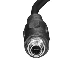 1 pcs : 3319 - Cable Stereo (3 Conductor, TRS) Phone Jack, 3.5mm (1/8') To Phone Plug, 3.5mm (1/8') 1.1' (33.02cm)