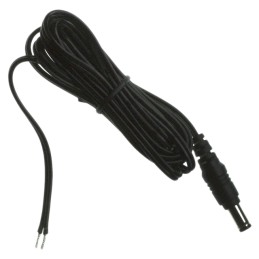 1 pcs : CA-2224 - Cable Assembly 3.0mm ID, 6.5mm OD Plug to Wire Leads Flat 6.0' (1.83m)