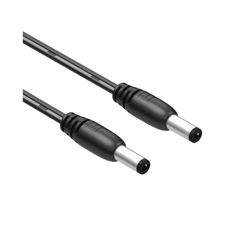 1 pcs : 10-02555 - Cable Assembly 2.1mm ID, 5.5mm OD Plug to Plug Flat 3.00' (915.00mm)