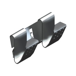 1 pcs : 288 - Battery Contact Spring (Leaf) Multiple 2 Cell