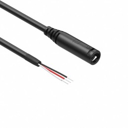 1 pcs : 10-03406 - Cable Stereo (3 Conductor, TRS) Phone Jack, 3.5mm (1/8') To Cable (Round) 3.0' (91.44cm)