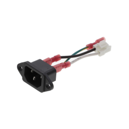 1 pcs : C1410070M6VAR2(R) - Cable Assembly Rectangular 02 pos Socket to IEC 320-C14 0.20' (60.0mm)