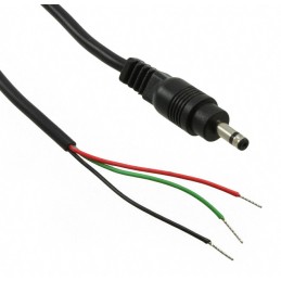 1 pcs : CA-2221 - Cable Assembly 0.9mm ID, 3.2mm OD Plug to Wire Leads Round 6.0' (1.83m)