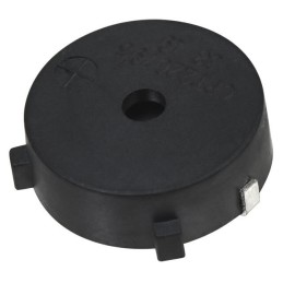 1 pcs : CPT-2207-95-SMT-TR - Buzzers Transducer, Externally Driven Piezo 12 V 12mA 4kHz 95dB @ 12V, 10cm Surface Mount Solder Pa