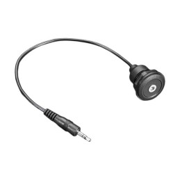 1 pcs : 5418 - Cable Stereo Phone Jack, 3.5mm (1/8') To Phone Plug, 3.5mm (1/8') 0.7' (21.84cm)