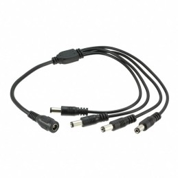 1 pcs : 1352 - Cable Assembly 2.1mm ID, 5.5mm OD Jack to Plug (4) Round 1.35' (410.00mm)