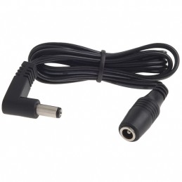 1 pcs : CA-2218 - Cable Assembly 2.5mm ID, 5.5mm OD Jack to Plug, Right Angle Flat 3.00' (915.00mm)