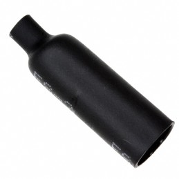 1 pcs : ES-CAP-NO.2-B9-0-30MM - HEATSHRINK END CAP BLACK 7.4MM