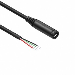 1 pcs : 10-03402 - Cable Stereo (4 Conductor, TRRS) Phone Jack, 3.5mm (1/8') To Cable (Round) 3.0' (91.44cm)