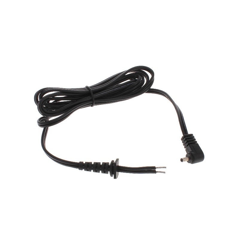 1 pcs : KRP1806F00-SR - Cable Assembly 1.35mm ID, 3.5mm OD Plug, Right Angle to Wire Leads Flat 6.0' (1.83m)