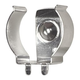 1 pcs : BK-18650-CLIP - Battery Contact Clip 18650 1 Cell PC Pin