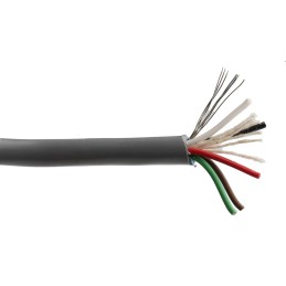 1 Box of 304 M - Belden Multicore Industrial Cable, 0.22 mm², 5 Cores, 24 AWG, Screened, 305m, Chrome Sheath