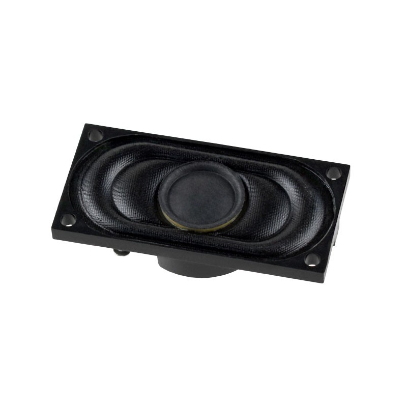 1 pcs : CMS-402008-18SP - 8 Ohms General Purpose Speaker 1.5 W 200 Hz ~ 20 kHz Top Oval, Rectangular Frame