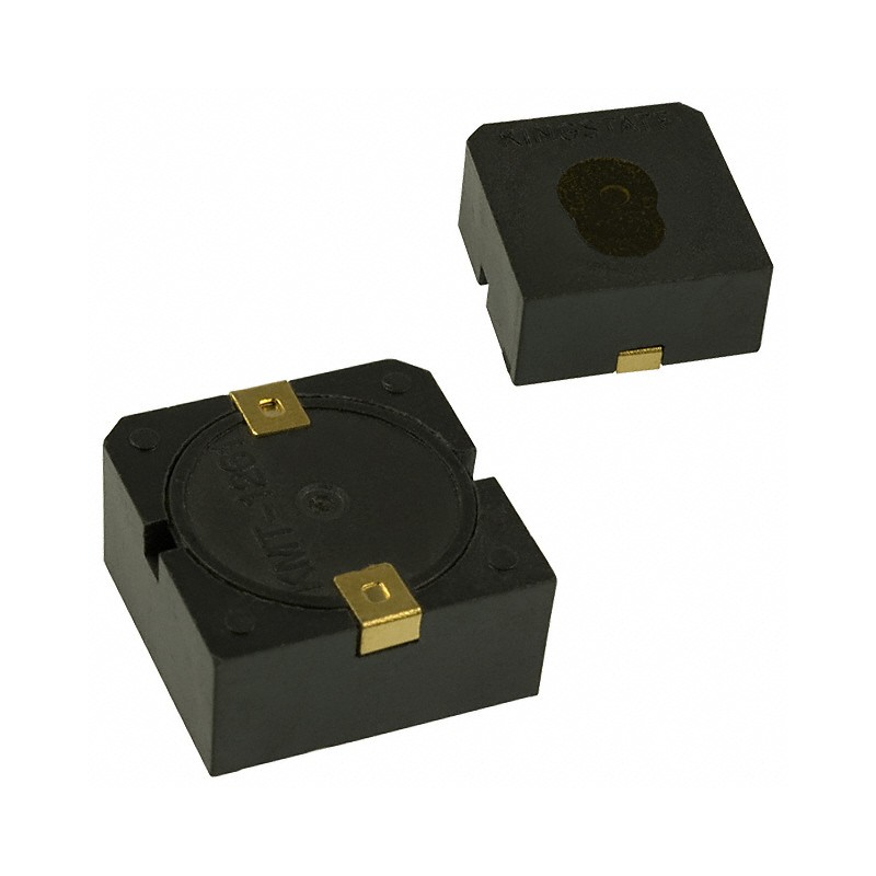 1 pcs : CMT-1261-SMT - Buzzers Transducer, Externally Driven Piezo 10 V 11mA 5kHz 90dB @ 10V, 10cm Surface Mount Solder Pads