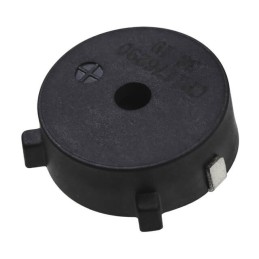 1 pcs : CPI-1762-90-SMT-TR - Buzzers Indicator, Internally Driven Piezo 12 V 12mA 4kHz 90dB @ 12V, 10cm Surface Mount Solder Pad
