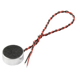 1 pcs : CMC-97452-L100 - 100 Hz ~ 12 kHz Analog Microphone Electret Condenser 1.5 V ~ 9 V Unidirectional (-37dB ±3dB @ 94dB SPL)