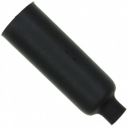 1 pcs : ES-CAP-NO.3-B8-0-40MM - HEATSHRINK END CAP BLACK 10.85MM
