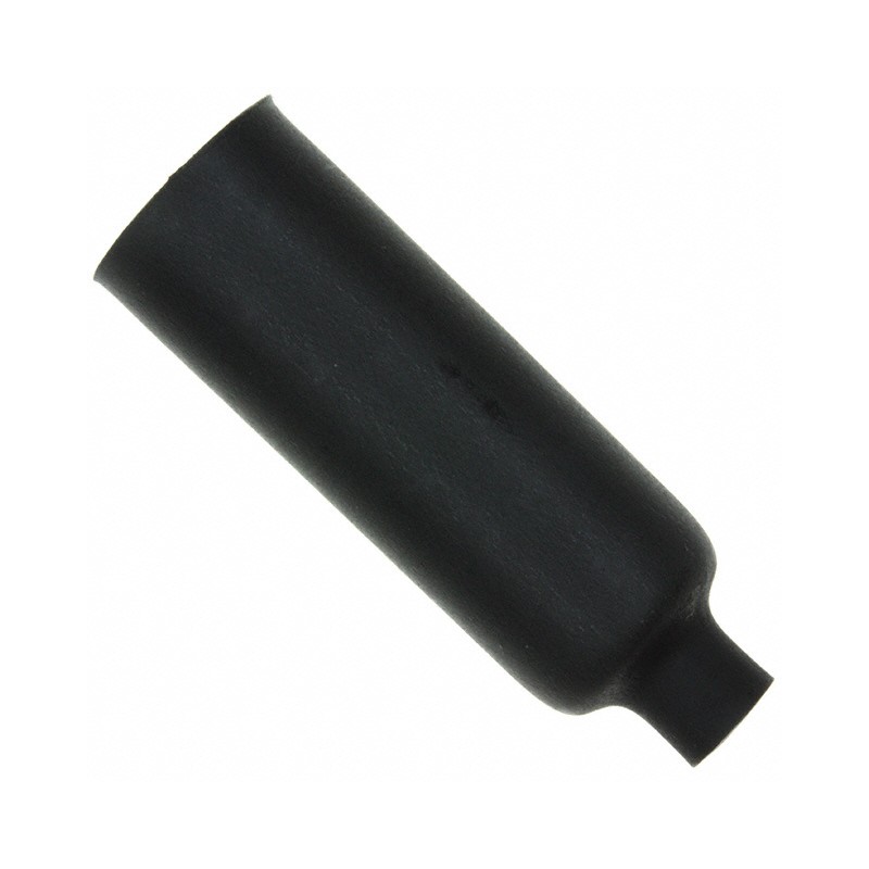 1 pcs : ES-CAP-NO.3-B8-0-40MM - HEATSHRINK END CAP BLACK 10.85MM