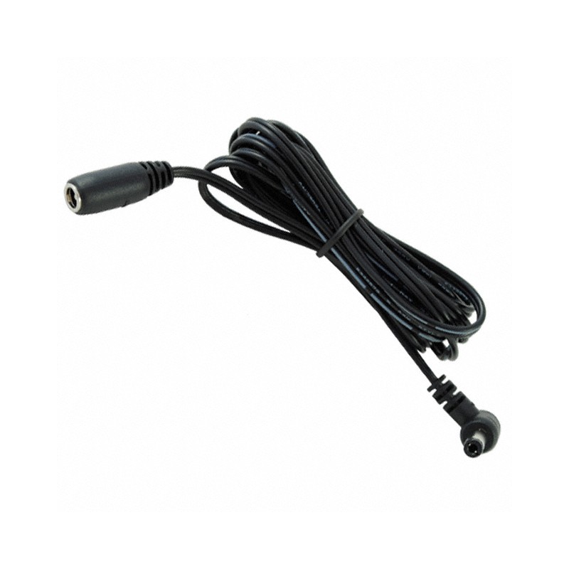 1 pcs : 10-01076 - Cable Assembly 2.5mm ID, 5.5mm OD Jack to Plug, Right Angle Flat 6.0' (1.83m)
