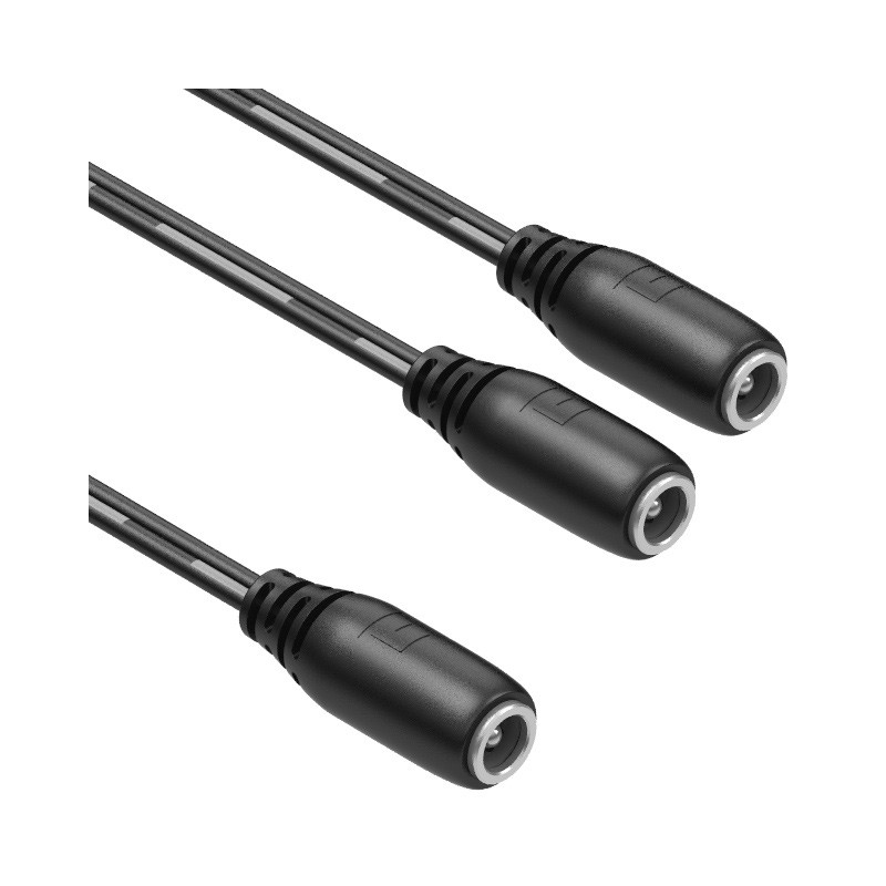 1 pcs : 10-02746 - Cable Assembly 2.1mm ID, 5.5mm OD Jack to Jack (2) Flat 1.48' (450.00mm)