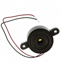 1 pcs : CPE-270H - Buzzers Indicator, Internally Driven Piezo 12 V 12mA 3.5kHz 96dB @ 12V, 30cm Panel Mount, Flange Wire Leads