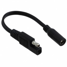 1 pcs : 5525-00010 - Cable Assembly Barrel Jack - 2.5mm ID, 5.5mm OD to SAE Connector 0.33' (100.0mm)