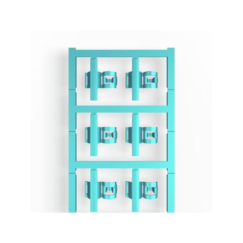1 pcs : 1025340000 - WIRE MARKER CLIP-ON BLUE
