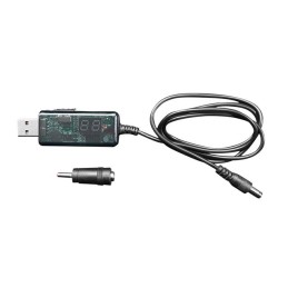 1 pcs : 5457 - Cable Assembly Barrel Plug - 2.5mm ID, 5.1mm OD to USB A Male Plug 2.50' (762.0mm)