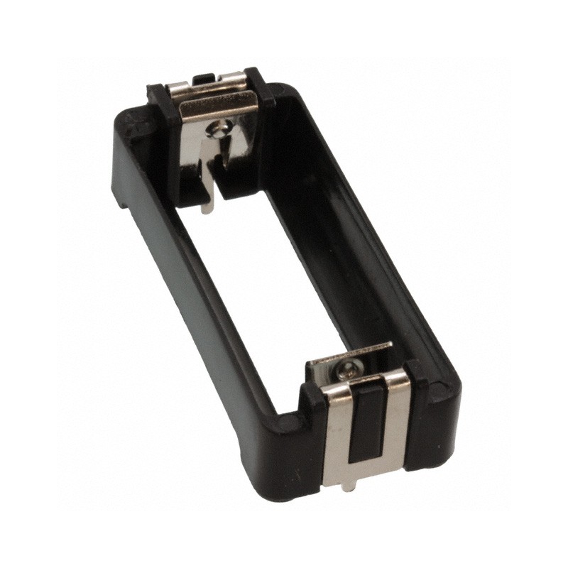 1 pcs : BH123A - Battery Holder (Open) CR123A 1 Cell PC Pin