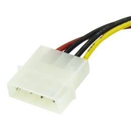1 pcs : SATAPOWADAP - Cable Assembly Rectangular 04 pos Plug to SATA 15 pos Female 0.50' (152.4mm)
