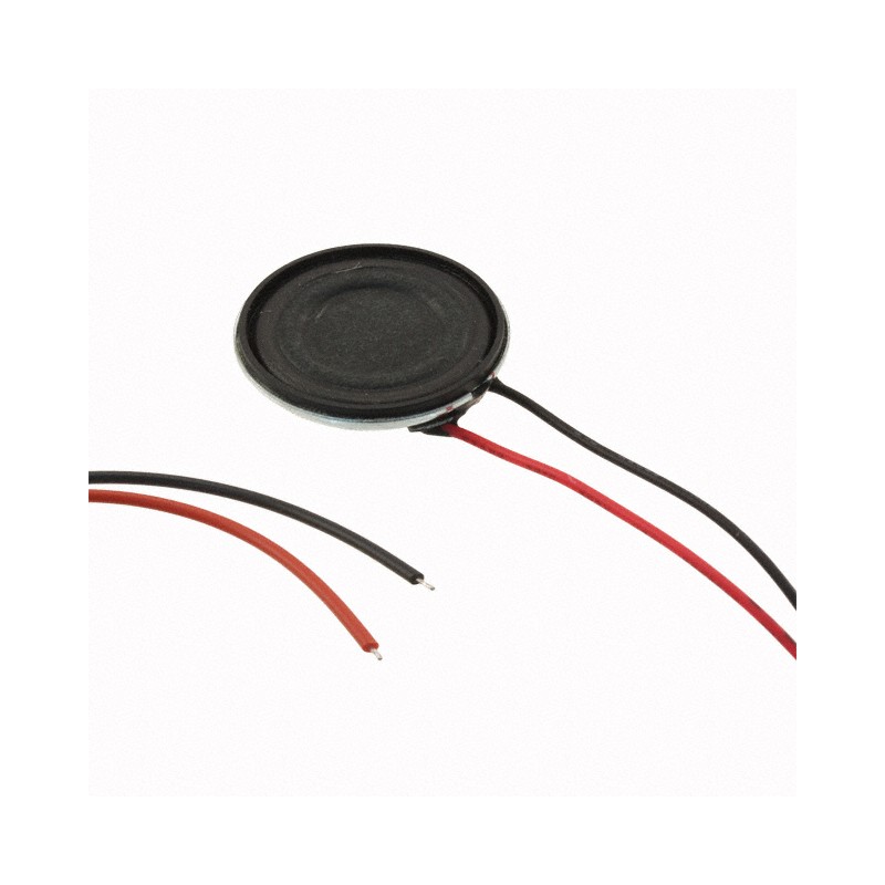 1 pcs : CLS0281-L152 - 8 Ohms Low Profile Speaker 1 W 500 Hz ~ 20 kHz Top Round