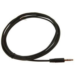 1 pcs : FC68122C - Cable Stereo (3 Conductor, TRS) Phone Plug, 3.5mm (1/8') To Cable (Round) 6.6' (2.00m)
