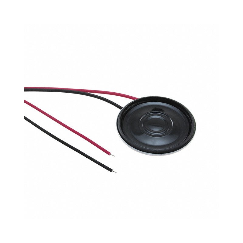 1 pcs : CLS0282MA-L152 - 8 Ohms Low Profile Speaker 500 mW 550 Hz ~ 10 kHz Top Round
