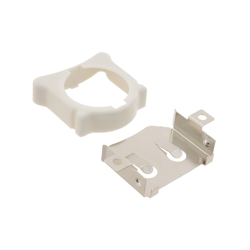 1 pcs : BHX2-2032-SM - Battery Retainer Coin, 20.0mm 2 Cell SMD (SMT) Tab