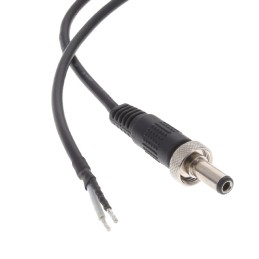 1 pcs : LLW11852M0TT(R) - Cable Assembly 2.5mm ID, 5.5mm OD Plug, Thread Lock, to Wire Leads Round 6.6' (2.00m)