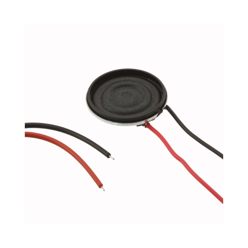 1 pcs : CLS0231-L152 - 8 Ohms Low Profile Speaker 1 W 520 Hz ~ 18 kHz Top Round
