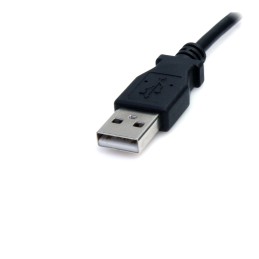 1 pcs : USB2TYPEM - Cable Assembly Barrel Plug - 2.1mm ID, 5.5mm OD to USB A Plug 3.00' (914.4mm)
