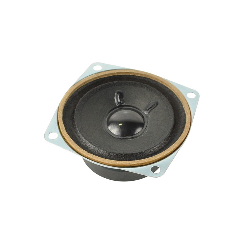 1 pcs : GF0668B - 8 Ohms General Purpose Speaker 3 W 200 Hz ~ 17 kHz Top Round, Square Frame
