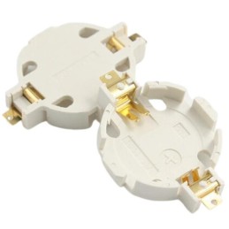 1 pcs : A-BAT-CH-C8-EA-GSR2 - Battery Holder (Open) Coin, 20.0mm 1 Cell SMD (SMT) Tab