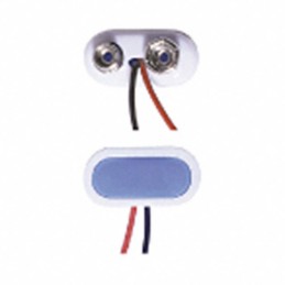 1 pcs : BS6T-MC - Battery Connector, Snap 9V 1 Cell Wire Leads - 6' (152.4mm)