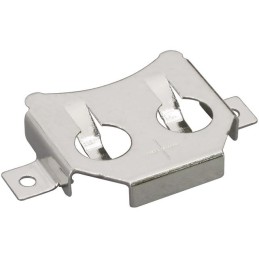 1 pcs : BAT-HLD-007-SMT-TR - Battery Retainer Coin, 12.5mm 1 Cell SMD (SMT) Tab